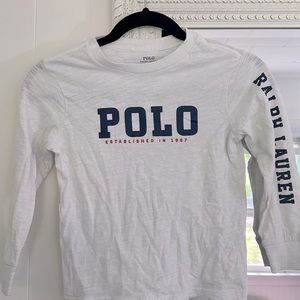 Boys Polo Ralph Lauren long sleeve tee
